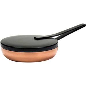 Сковорода Serax Base Cookware 2 л, D245 мм, H100 мм с крышкой цвет медный черный артикул B2719005C