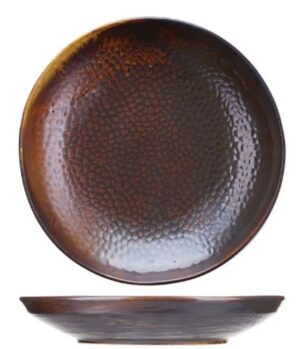 Тарелка KunstWerk Poppy D 255 мм, H 45 мм артикул ZA0126-10-d