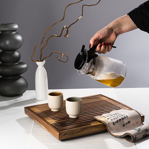 Чайник заварочный ProHotel Гунфу A-14 900 мл, D 105 мм, H 185 мм, с фильтром, термост.стекло артикул 3150827