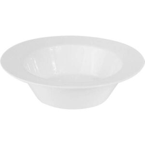 Тарелка KunstWerk Paula белая 470 мл, D 208 мм, H 57 мм артикул A17729