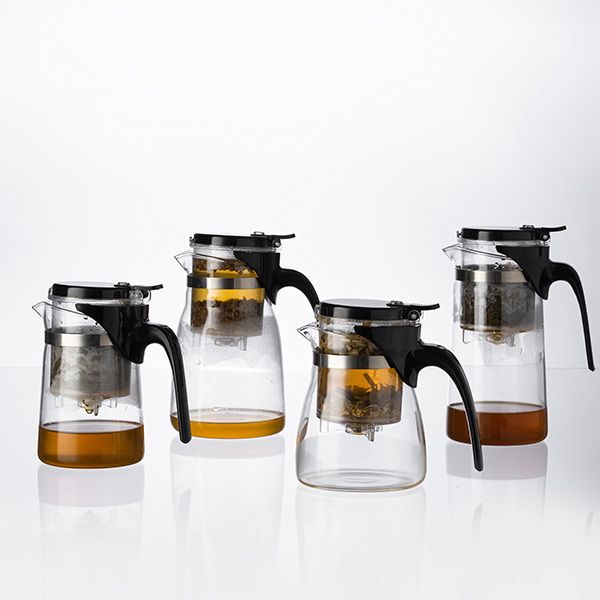 Чайник заварочный ProHotel Гунфу SAG-10 750 мл, D 90 мм, H 190 мм, с фильтром, термост.стекло артикул 3150825