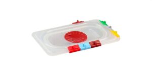 Крышка к гастроемкостям RESTOLA GN 1/9 полипропилен, прозрачная артикул 422102801