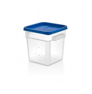 Контейнер для хранения продуктов Gastroplast 3,8 л, 190х190х187 мм, прозрачный, без крышки (крышка 76706, 76707, 76708, 76709) артикул 76700