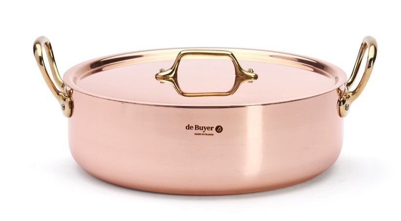 Кастрюля De Buyer INOCUIVRE 5,5 л, D 280 мм, H 90 мм артикул 6446.28