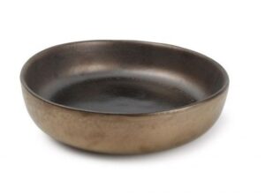 Тарелка S|P Studio Urban коричнево-черная D 215 мм, H 55 мм артикул 803249