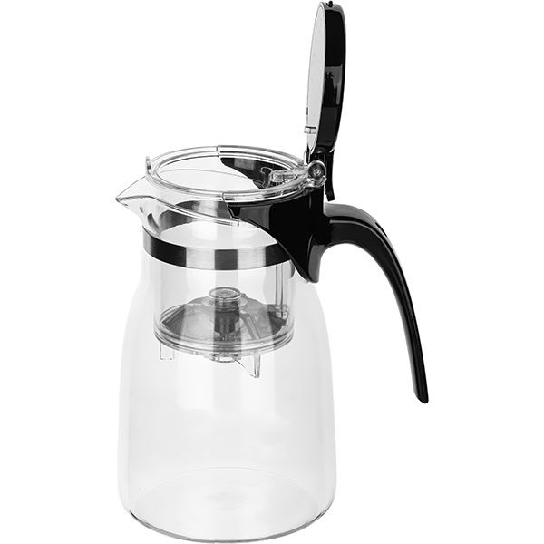 Чайник заварочный ProHotel Гунфу A-14 900 мл, D 105 мм, H 185 мм, с фильтром, термост.стекло артикул 3150827