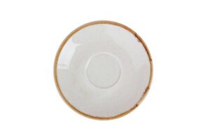 Блюдце для кофейной чашки 12 см желтый Porland артикул 122112 желтый