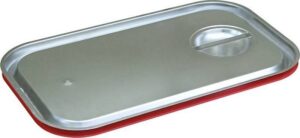Крышка к гастроемкостям Luxstahl GN 1/1 нерж.сталь, с ручкой, с уплотнителем (811-LRP) артикул га0035