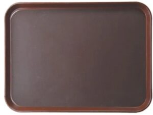 Поднос прорезиненный ProHotel 1418ct/p/brown 455х355 мм, полипропилен, коричневый артикул 4080644