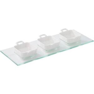 Менажница REVOL L 340 мм, B 130 мм, H 20 мм, 3 отделения артикул 005848