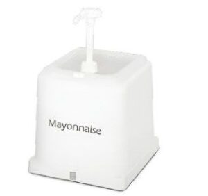 Емкость для майонеза KAPP с дозатором 2000 мл, L 210 мм, B 210 мм, H 250 мм артикул 46010023