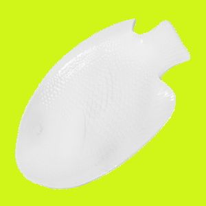 Блюдо KunstWerk Paula белое L 310 мм, B 230 мм, H 30 мм артикул A0445