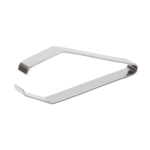 Кулинарный пинцет Paderno L 120 мм для удаления толстых костей из рыбы, нерж. сталь артикул 42592-02