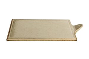 Блюдо для сыра 21*30 см желтый Porland артикул 358134 желтый