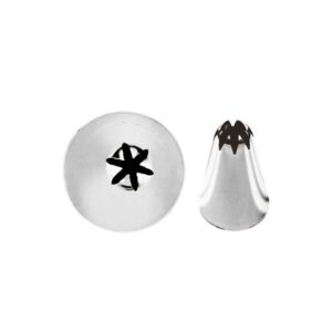 Насадки кондитерские Paderno Закрытыя звезда D 2 мм, 6 лучей, 6 шт артикул 47355-02