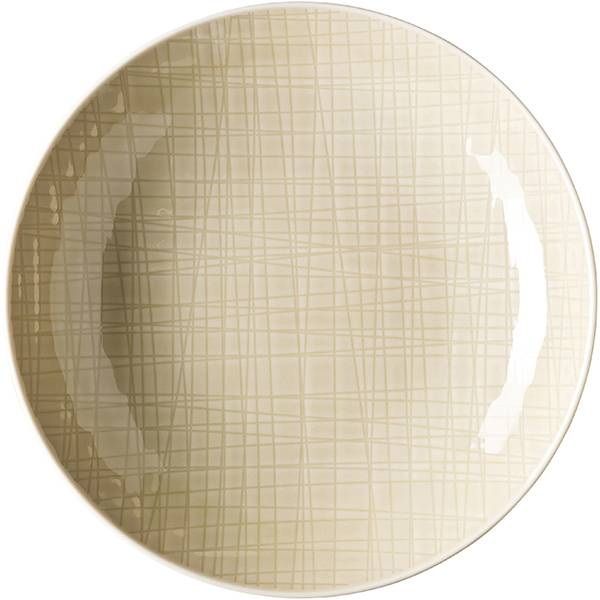 Тарелка ROSENTHAL Mesh Cream 560 мл, D 190 мм, H 36 мм артикул 11770-405153-10349