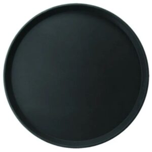 Поднос прорезиненный ProHotel 1600ct/sp/black D 405 мм, пластик, черный артикул 4080632
