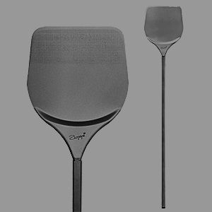 Лопата для пиццы ZIO PEPE, 500*500мм, L 1700мм, с ребристой ручкой, алюминий