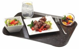 Поднос из стеклопластика Cambro GP3980 A72 (53х37 см) угольно-черный артикул GP3980 A72