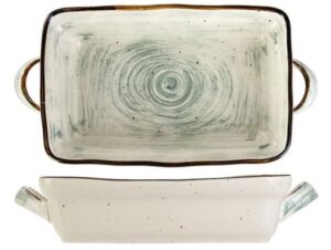 Блюдо для запекания KunstWerk Pastoral серое 1250 мл, L 270 мм, B 140 мм, H 57 мм артикул P5225727-SH116