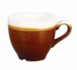 Чашка кофейная CHURCHILL Monochrome Cinnamon Brown 100 мл, D 65 мм, H 55 мм артикул MOBRCEB91
