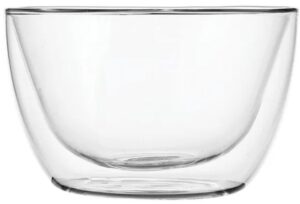 Салатник ProHotel DC026B-0.5 550 мл, D 128 мм, H 80 мм, двойные стенки, термост.стекло, прозр. артикул 3031678