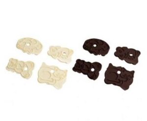 Резак кондитерский Fackelmann для объемных печений (набор 4 шт.) артикул 43062