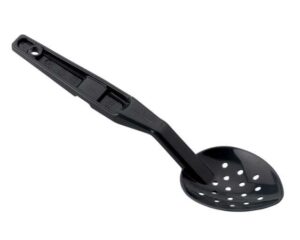Ложка сервировочная Cambro SPOP11CW 110, L 283 мм, с перфорацией, черный артикул SPOP11CW 110