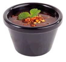 Соусник APS Casual 40 мл, D 60 мм, H 37 мм черный артикул 83798