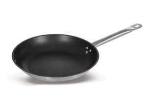 Сковорода CuisinAid CD-FP22NS d 220 мм, h 50 мм нерж. тройное дно, индукция, антипригарное покрытие /6 артикул 388494