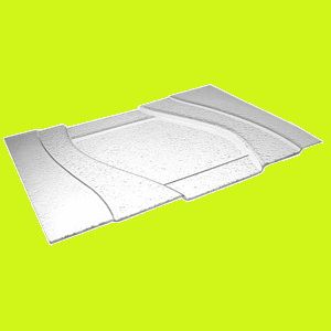 Блюдо Bdk Serving tray H 30 мм, L 500 мм, B 250 мм артикул 540003