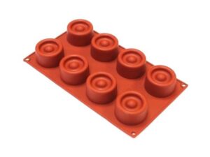 Форма силиконовая (коврик) P.L. Proff Cuisine Вертиго DX-028 L 300 мм, B 175 мм, H 35 мм, 8 ячеек артикул DX-028