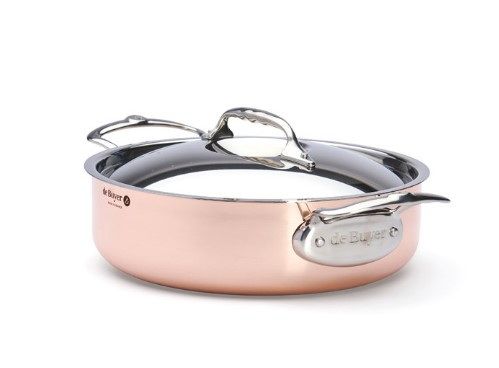 Кастрюля De Buyer 3 л, D 240 мм, H 75 мм артикул 6441.24