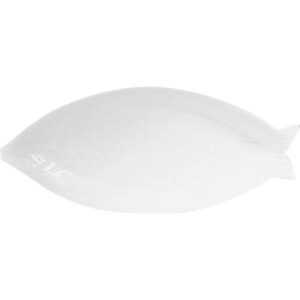 Блюдо для подачи KunstWerk Paula белое L 440 мм, B 190 мм, H 31 мм артикул A0430