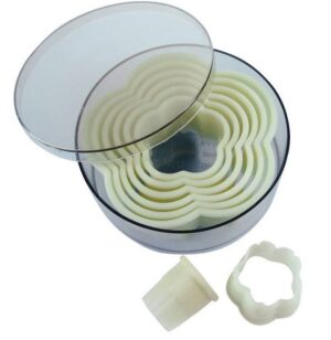 Резак кондитерский "Цветок" De Buyer (набор 8 шт). артикул 4303.10