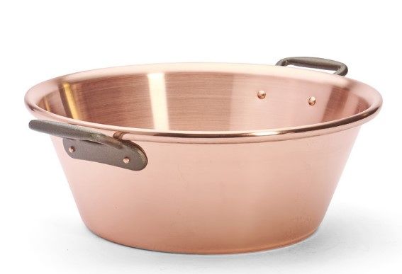 Кастрюля для варенья De Buyer 11 л, D 400 мм, H 144 мм артикул 6202.40