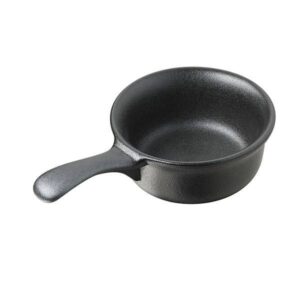 Кокотница REVOL Бель Кузин 200 мл, d105 мм, h45х165 мм черная 643510 артикул 643510