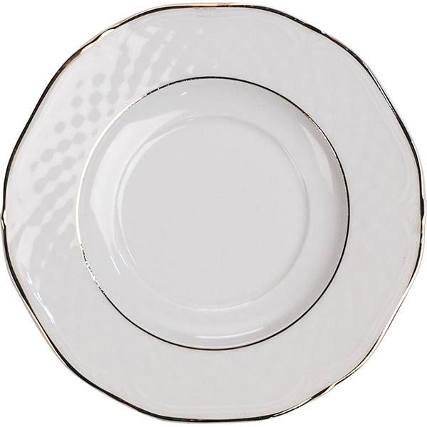 Блюдце Lubiana Afrodyta D 170 мм. H 18 мм. артикул 2615-gold