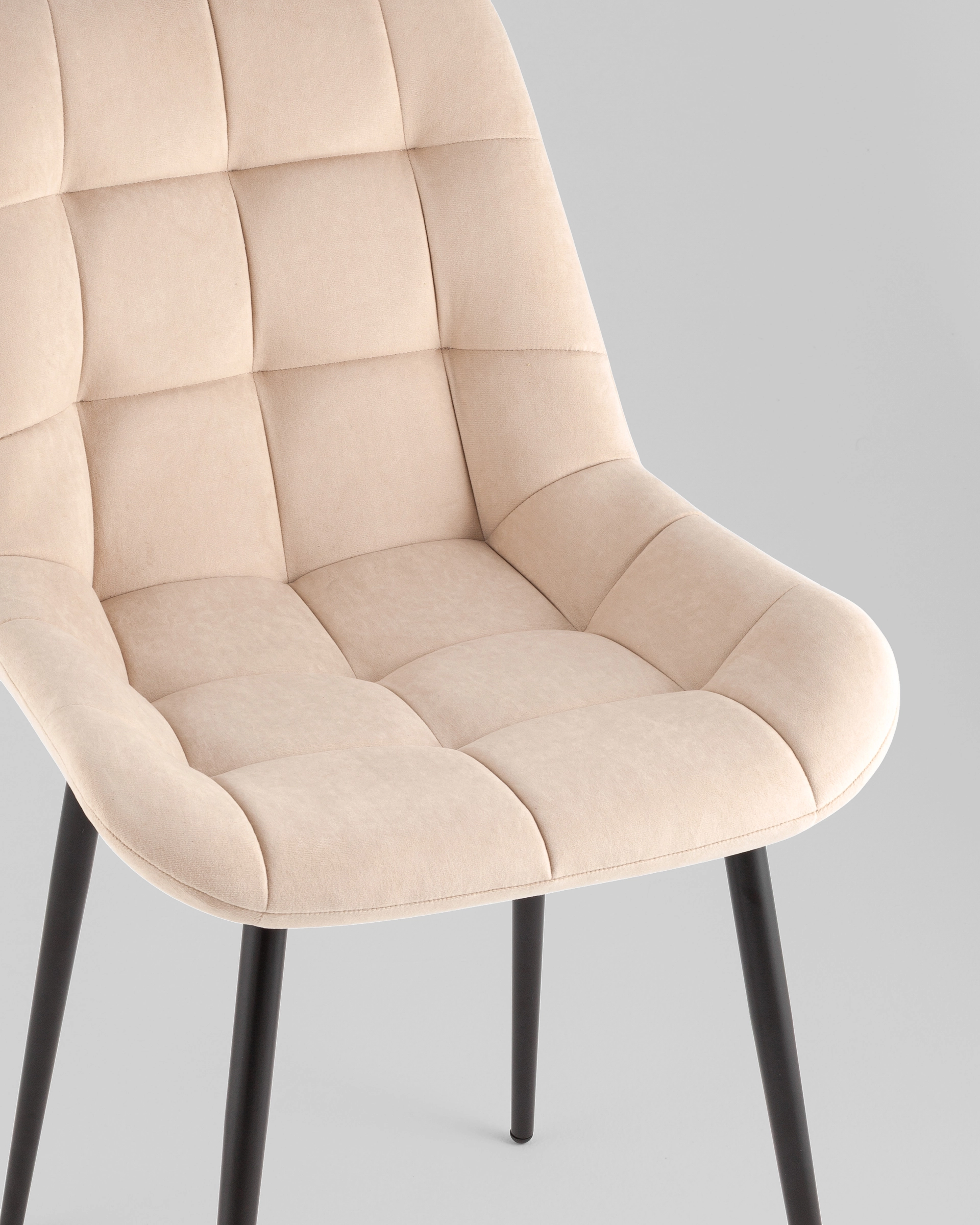 Стул Флекс Original велюр бежевый 2 шт.