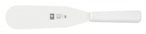 Лопатка кулинарная Icel L 295 мм, прямая рабочая часть, белая артикул 54200.8314000.180