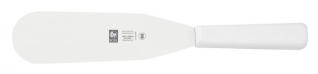 Лопатка кулинарная Icel L 295 мм, прямая рабочая часть, белая артикул 54200.8314000.180