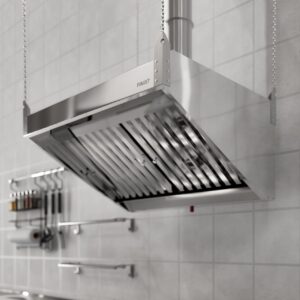 Зонт вытяжной нержавеющий Финист ЗВН-05 (1300х1200х400)