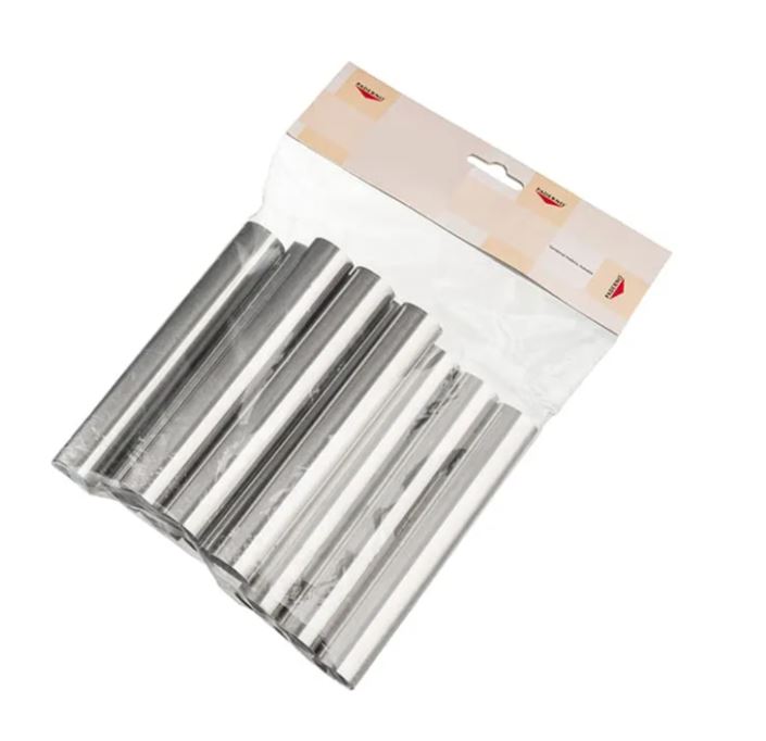 Форма для трубочек с начинкой Paderno D 22 мм, L 142 мм, нерж сталь, 10 шт артикул 47020-20