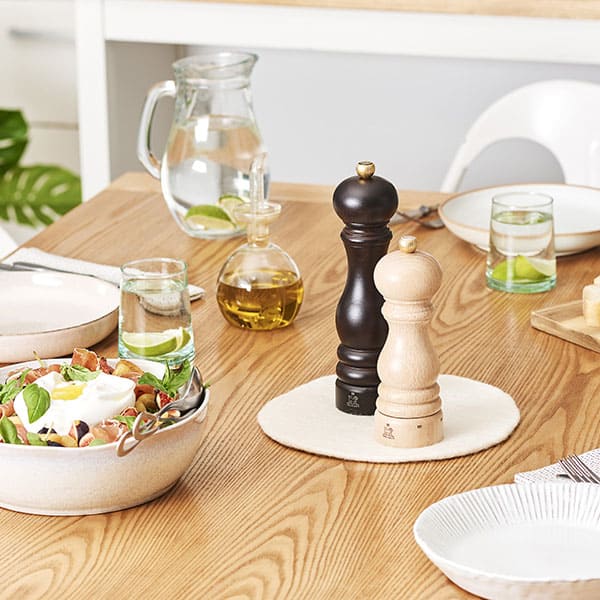 Мельница для соли Peugeot Paris u"Select D 59 мм, H 180 мм, светлое дерево, золотой, бук, сталь нерж. артикул 23393/2339300