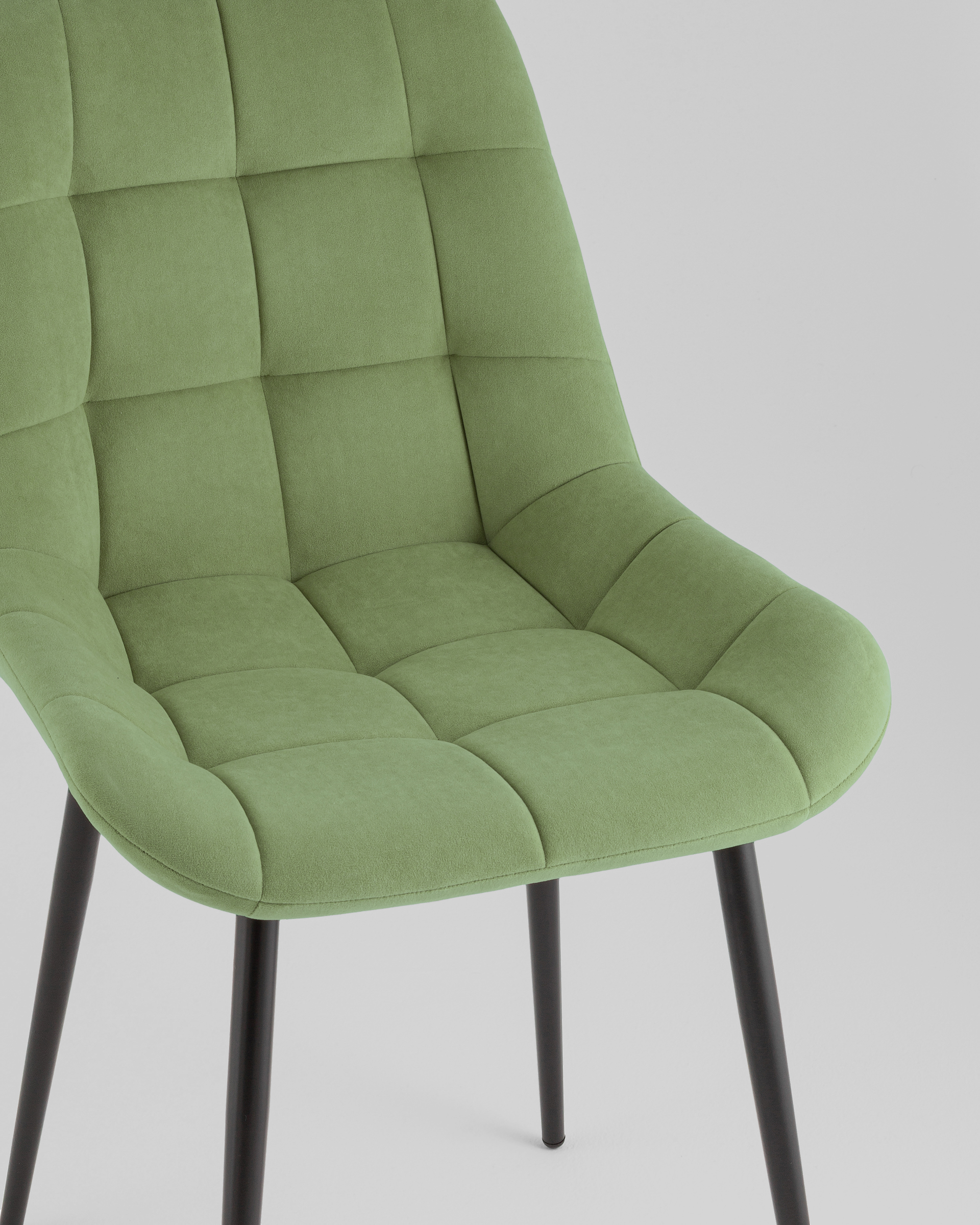 Стул Флекс Original велюр пыльно-оливковый