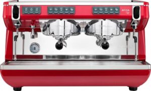Кофемашина рожковая автоматическая Nuova Simonelli Appia LIFE 2gr V 220V red+high groups+economizer