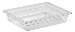 Гастроемкость Kitchen Muse GN 1/2-65 поликарбонат, прозрачная 3,9 л артикул JW-P122