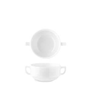 Чашка бульонная G.BENEDIKT Ess Klasse 340 мл, D 102 мм, H 62 мм, фарфор, белый артикул ESD1133/TIM1133