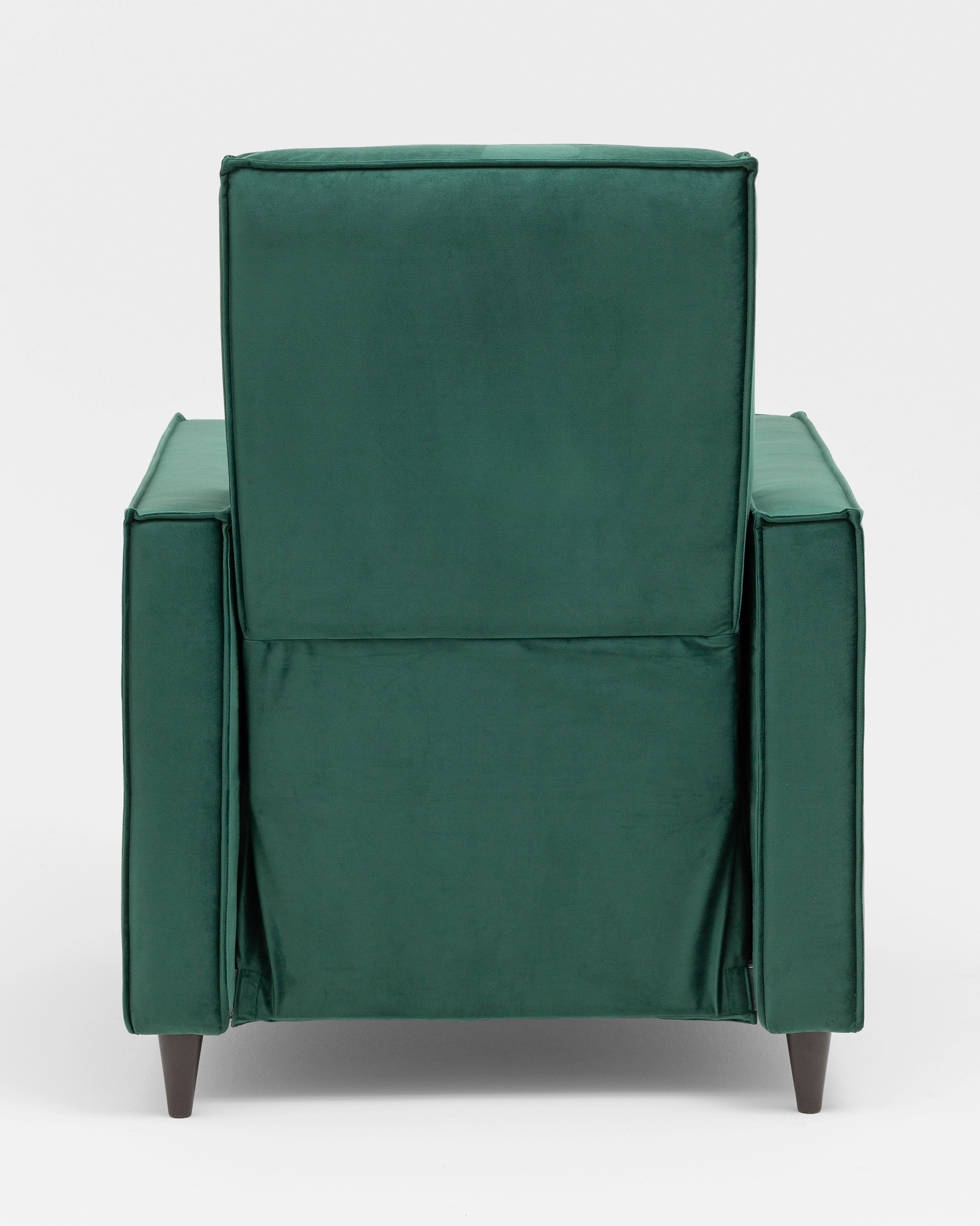 Кресло Velare реклайнер велюр зеленый