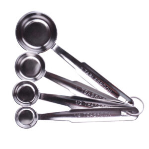 Набор мерных ложек MGSteel 4 шт. (15+5+2,5+1 мл) нерж. артикул 73878